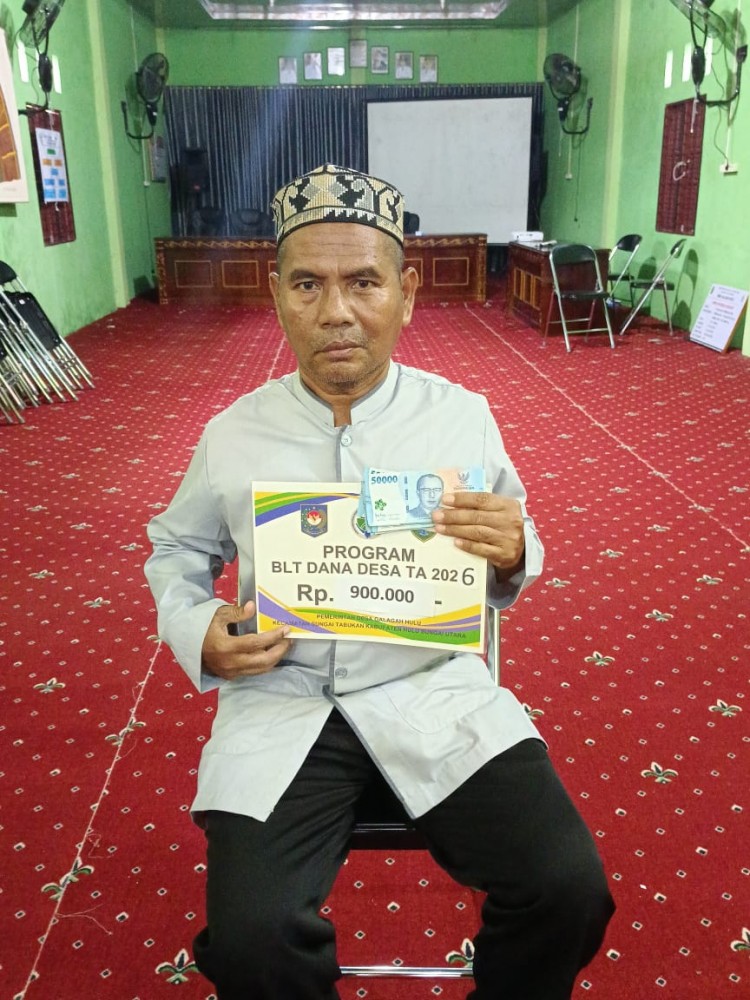 PENYALURAN BLT DD TAHUN ANGGARAN 2026 BULAN JANUARI FEBRUARI DAN MARET