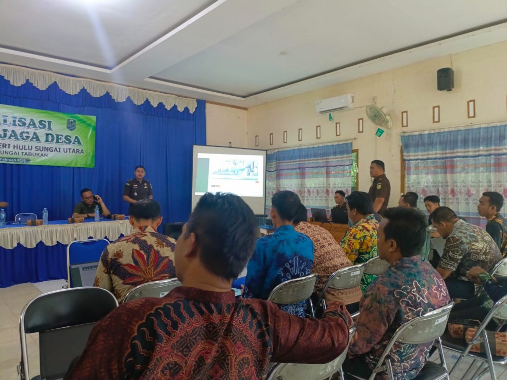 SOSIALISASI APLIKASI JAKSA JAGA DESA