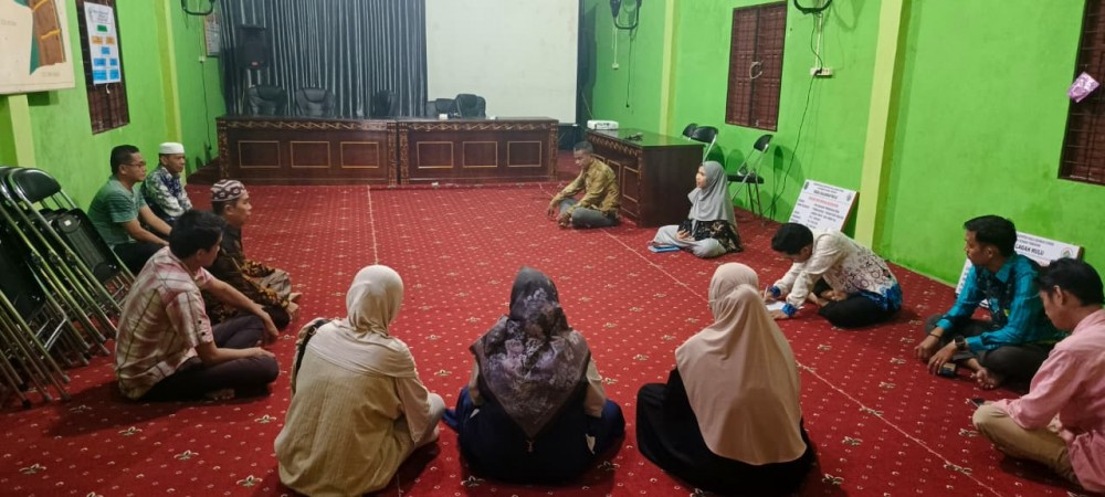 RAPAT PEMBENTUKAN PANITIA PENERIMAAN APARAT DESA