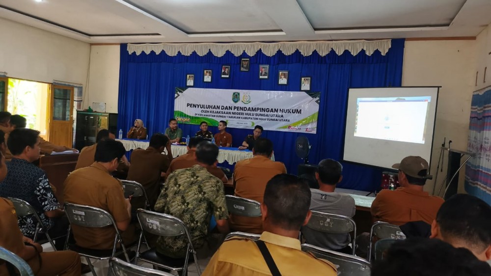 PENYULUHAN DAN PENDAMPINGAN HUKUM OLEH KEJAKSAAN NEGERI HULU SUNGAI UTARA